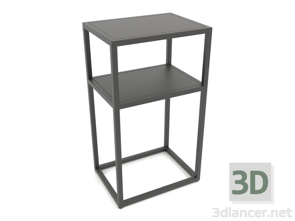 3d model Armario rectangular (METAL, 40x30x70) - vista previa