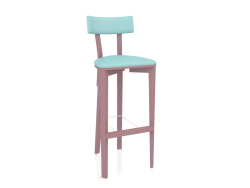 Tabouret de bar rectangulaire (option 2)