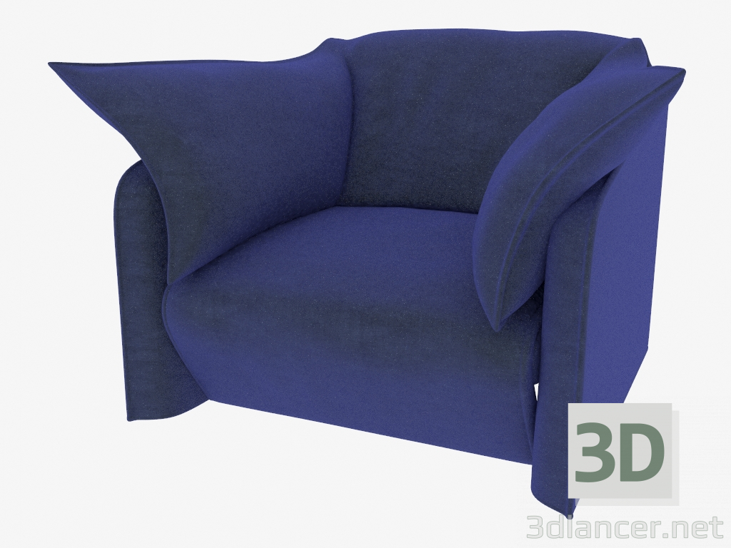 3d модель Крісло LA MISE – превью 3d модель Крісло LA MISE – превью