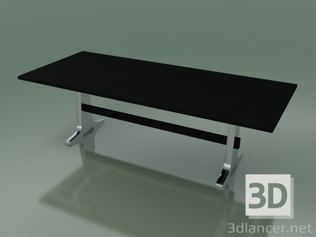 3D Modell Esstisch (133, schwarz) - Vorschau