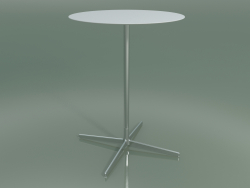 Runder Tisch 5563 (H 103,5 - Ø 79 cm, Weiß, LU1)