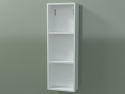 Wall tall cabinet (8DUADA02, Glacier White C01, L 24, P 12, H 72 cm)