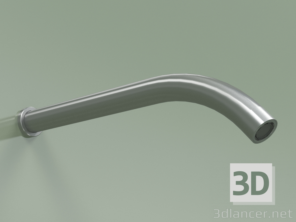 3d model Wall spout L 250mm (BC032, AS) - preview