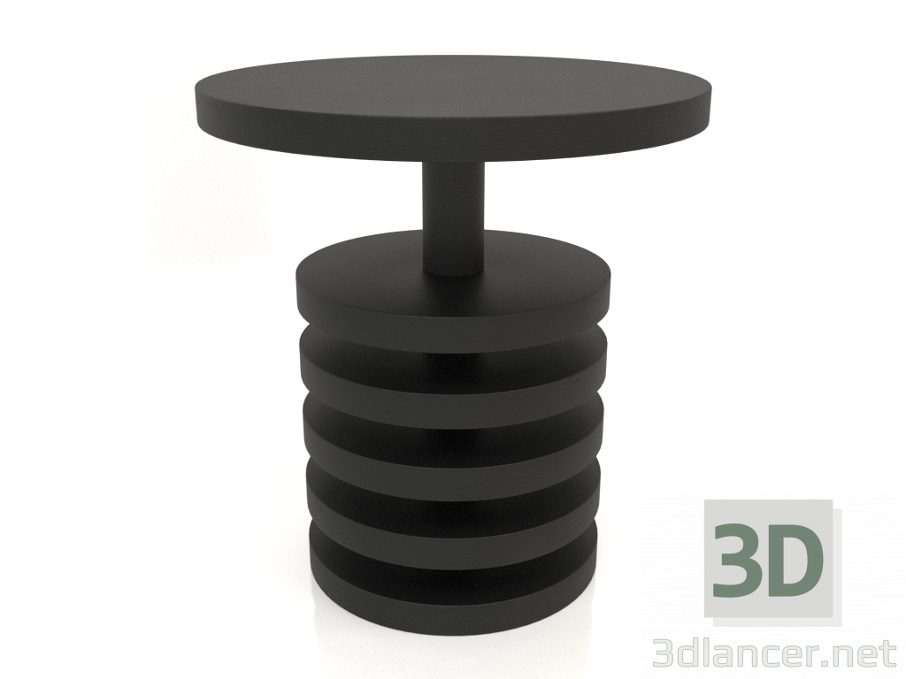 modello 3D Tavolo da pranzo DT 03 (P=700x750, legno nero) - anteprima