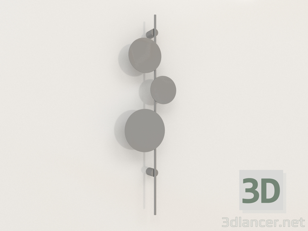 3D Modell Wandleuchte Ambiente B K - Vorschau
