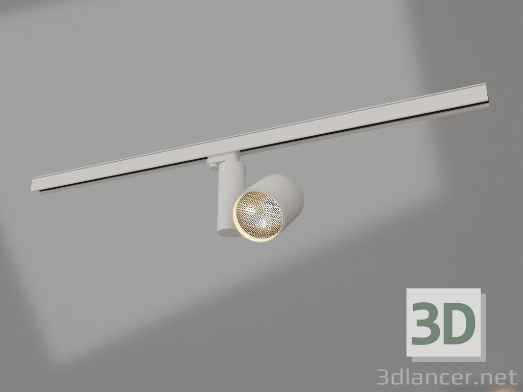 modello 3D Lampada LGD-SHOP-4TR-R100-40W Day4000 (WH, 24 gradi, 230V, DALI) - anteprima