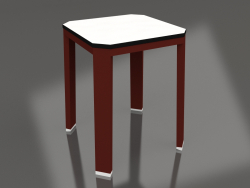 Low stool (Wine red)