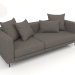 3D Modell Sofa Carol-2 asymmetrisch (Claudio 64) - Vorschau