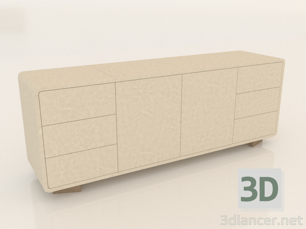 modèle 3D Commode VISION - preview modèle 3D Commode VISION - preview