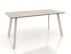 Mesa de jantar BRASKO 1600x800x750 mm (carvalho branqueado)