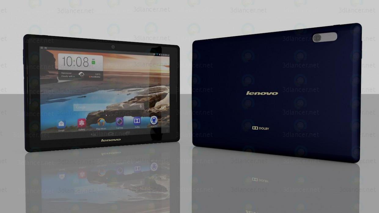 3d Lenovo A10 (7600) model buy - render 3d Lenovo A10 (7600) model buy - render