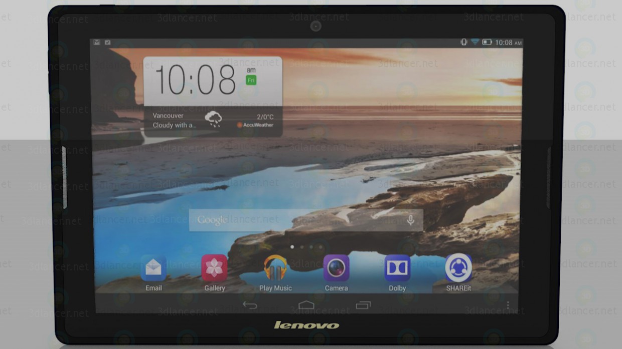 3d Lenovo A10 (7600) model buy - render 3d Lenovo A10 (7600) model buy - render