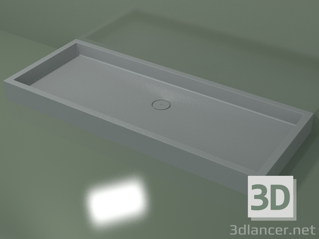 3D modeli Duş teknesi Alto (30UA0125, Gümüş Gri C35, 200x80 cm) - önizleme