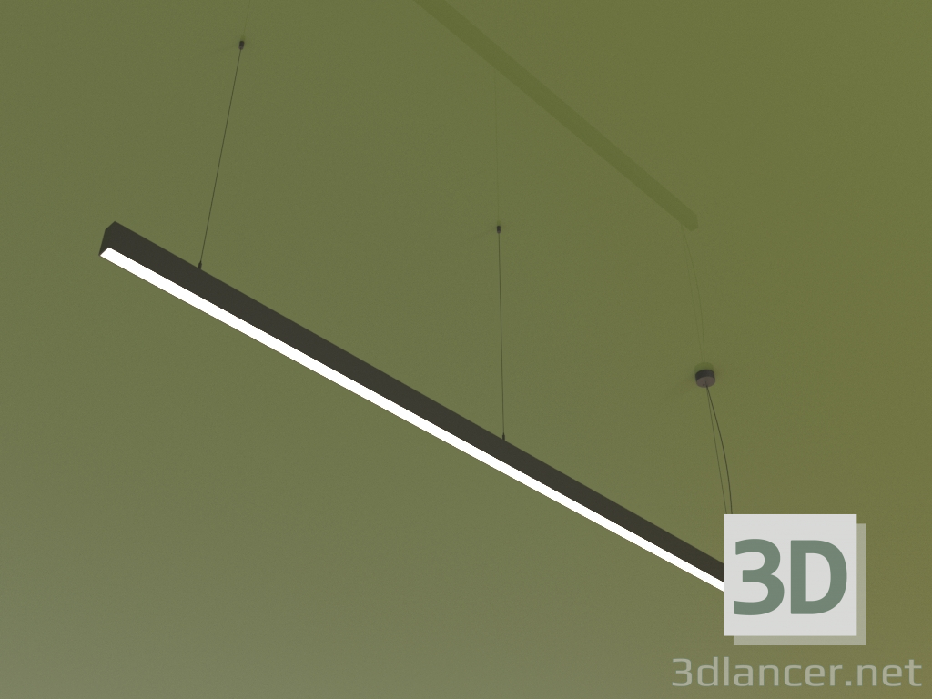 modello 3D Corpo illuminante LINEAR P6735 (2250 mm) - anteprima