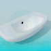 3d model Trapezoid sink - preview
