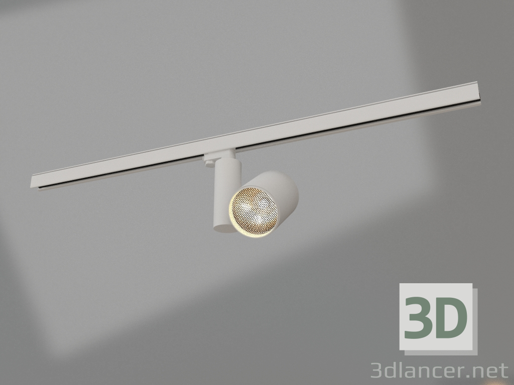 3D Modell Lampe LGD-SHOP-4TR-R100-40W Warm3000 (WH, 24 Grad, 230V, DALI) - Vorschau