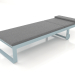 3d model High chaise longue (Blue gray) - preview