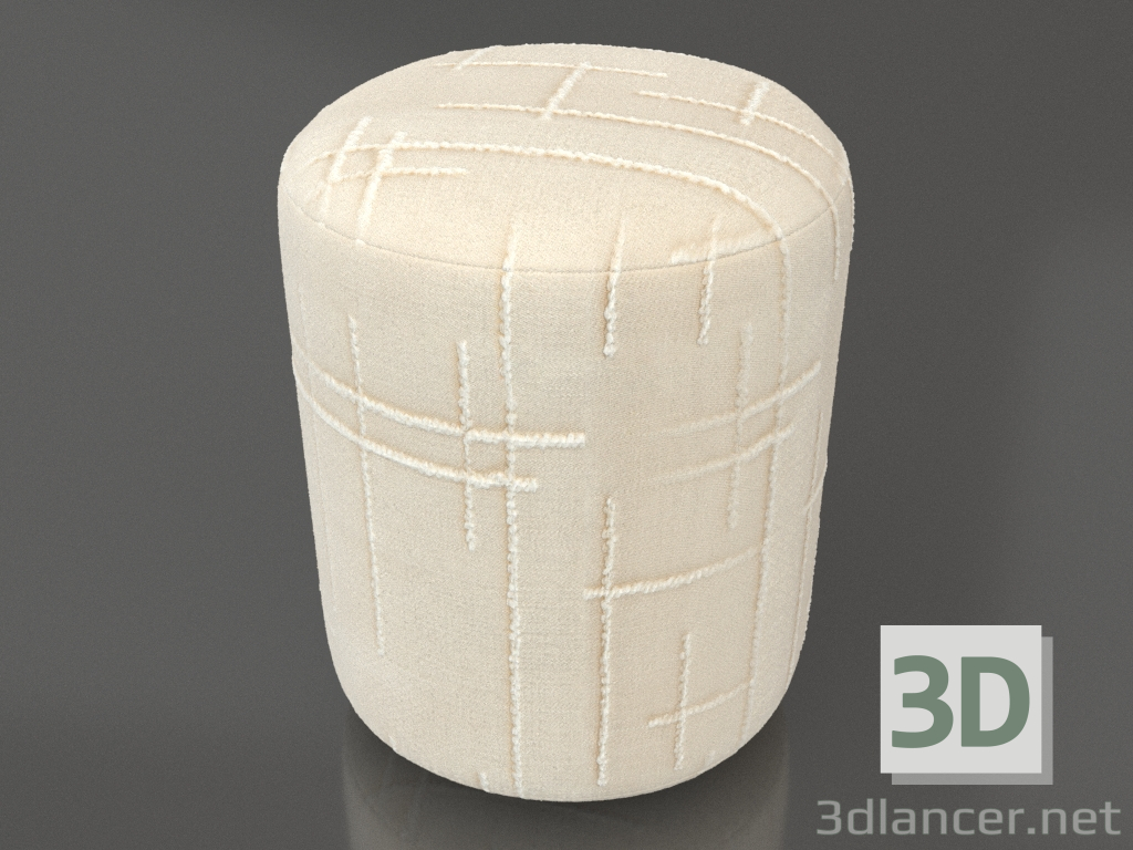3D modeli TUBE puf (seçenek 1) - önizleme 3D modeli TUBE puf (seçenek 1) - önizleme