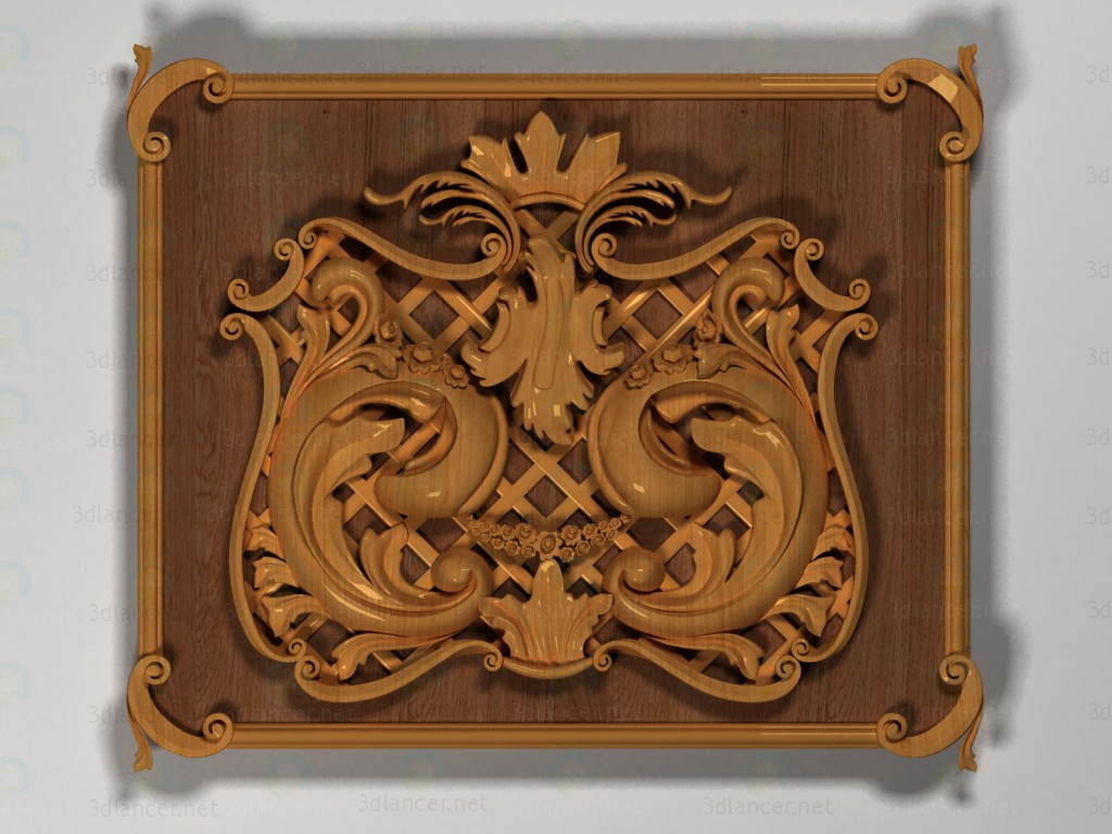 3d carving model buy - render 3d carving model buy - render