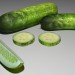 3d model Cucumbers - preview