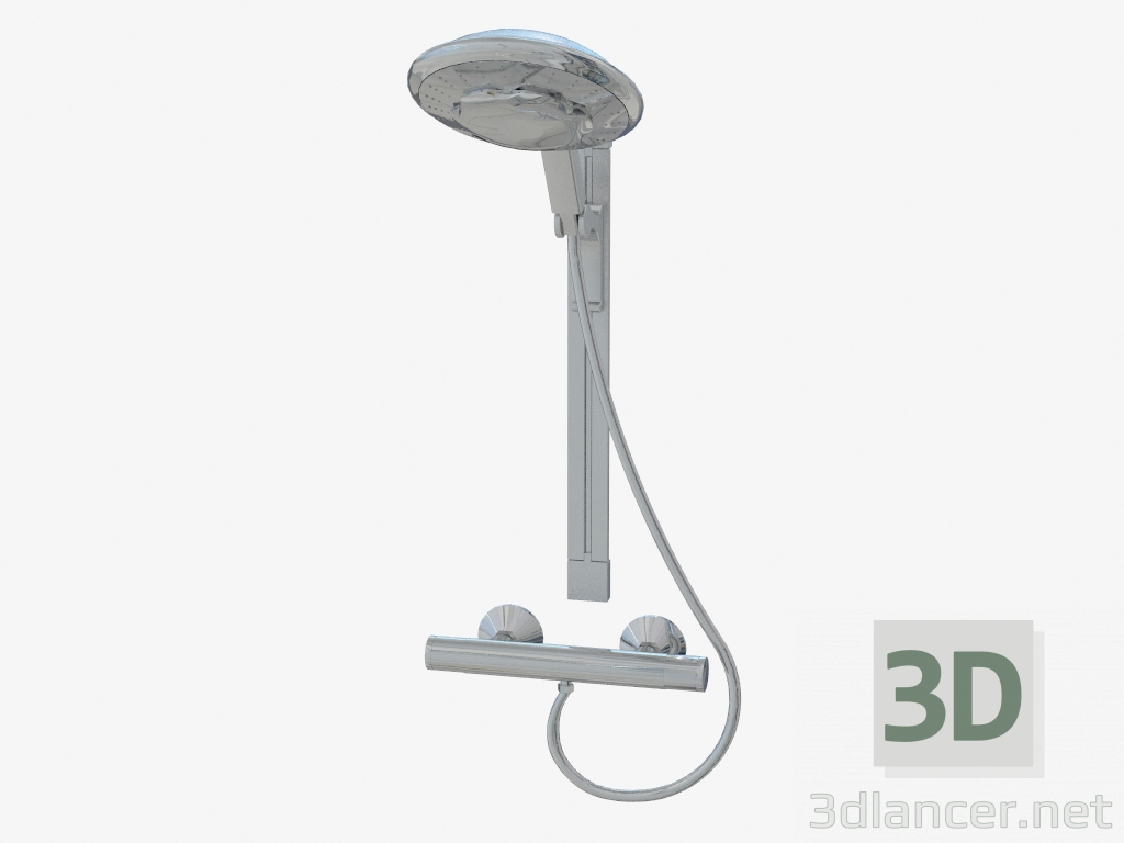 modello 3D Doccette con Maxima di fissaggio (NDM-051K 22757) - anteprima