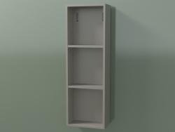 Wall tall cabinet (8DUADA02, Clay C37, L 24, P 12, H 72 cm)