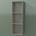 3d model Wall tall cabinet (8DUADA02, Clay C37, L 24, P 12, H 72 cm) - preview