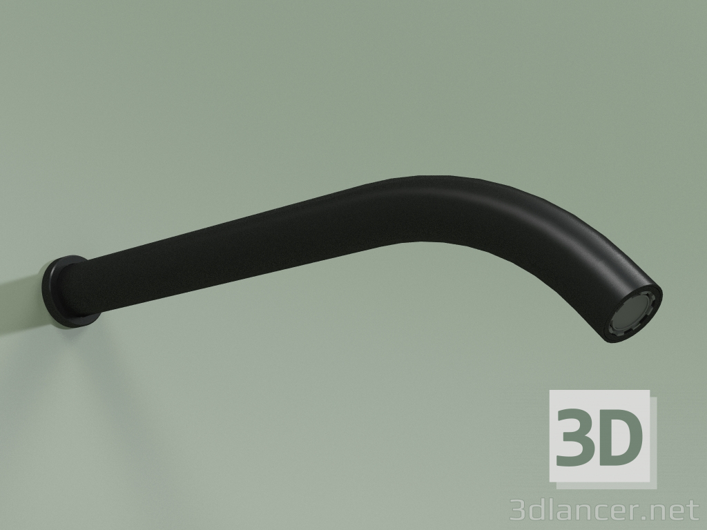 3D Modell Wandauslauf L 250 mm (BC032, NO) - Vorschau