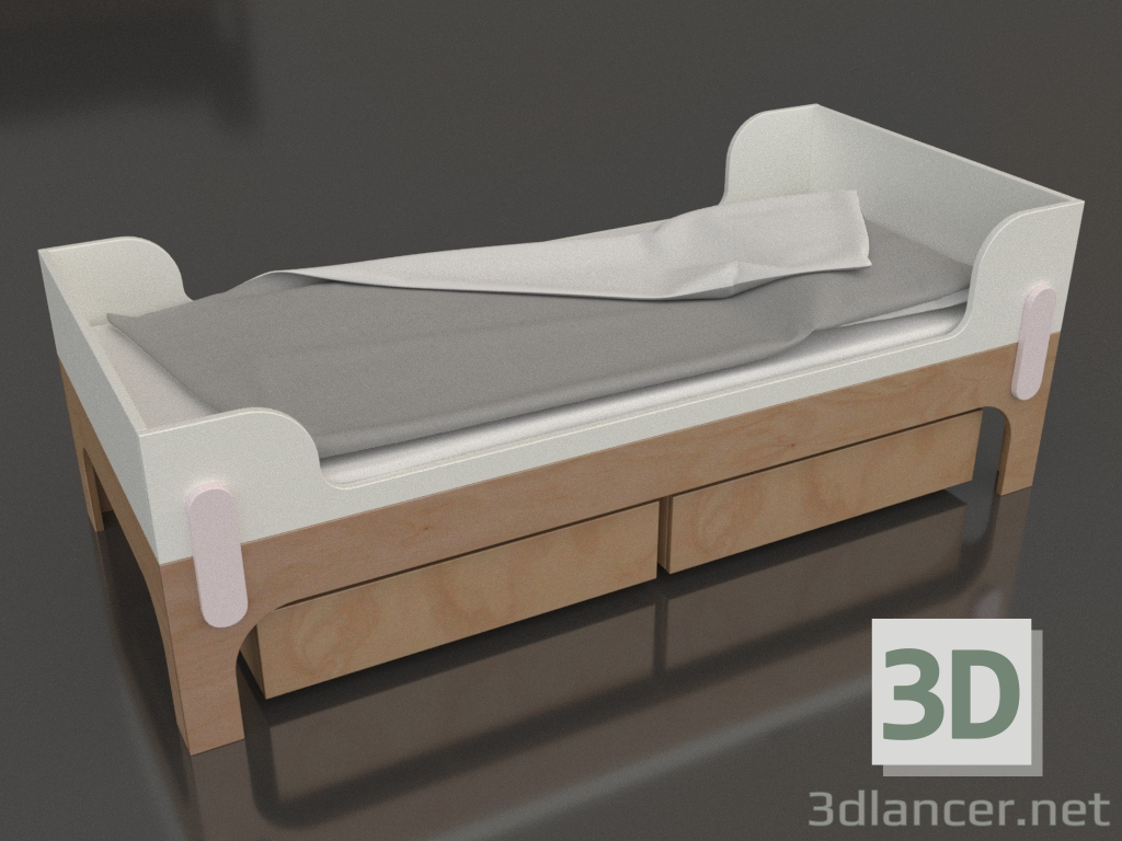 3d модель Ліжко TUNE Y (BPTYA1) – превью