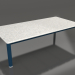 modello 3D Tavolino 70×140 (Grigio blu, DEKTON Sirocco) - anteprima