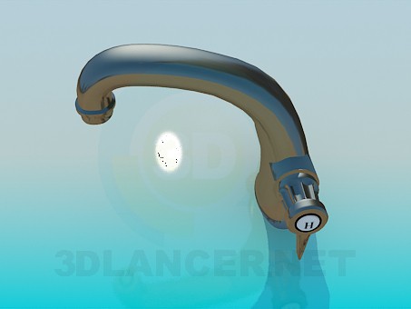 3d model Washbasin faucet - preview 3d model Washbasin faucet - preview