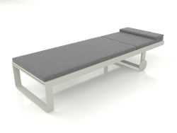 High chaise longue (Cement gray)