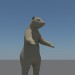 Modelo 3d Urso - preview