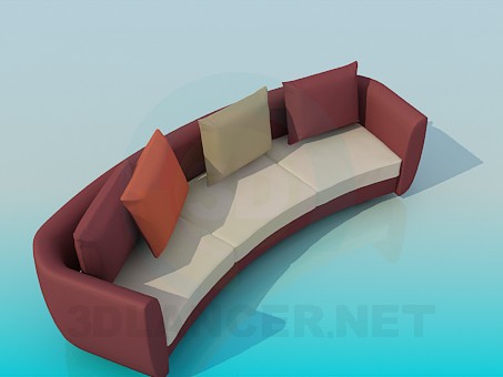 3d Model Sofa 2024 3dlancer Net   3D Model Sofa 9111 Xxl 