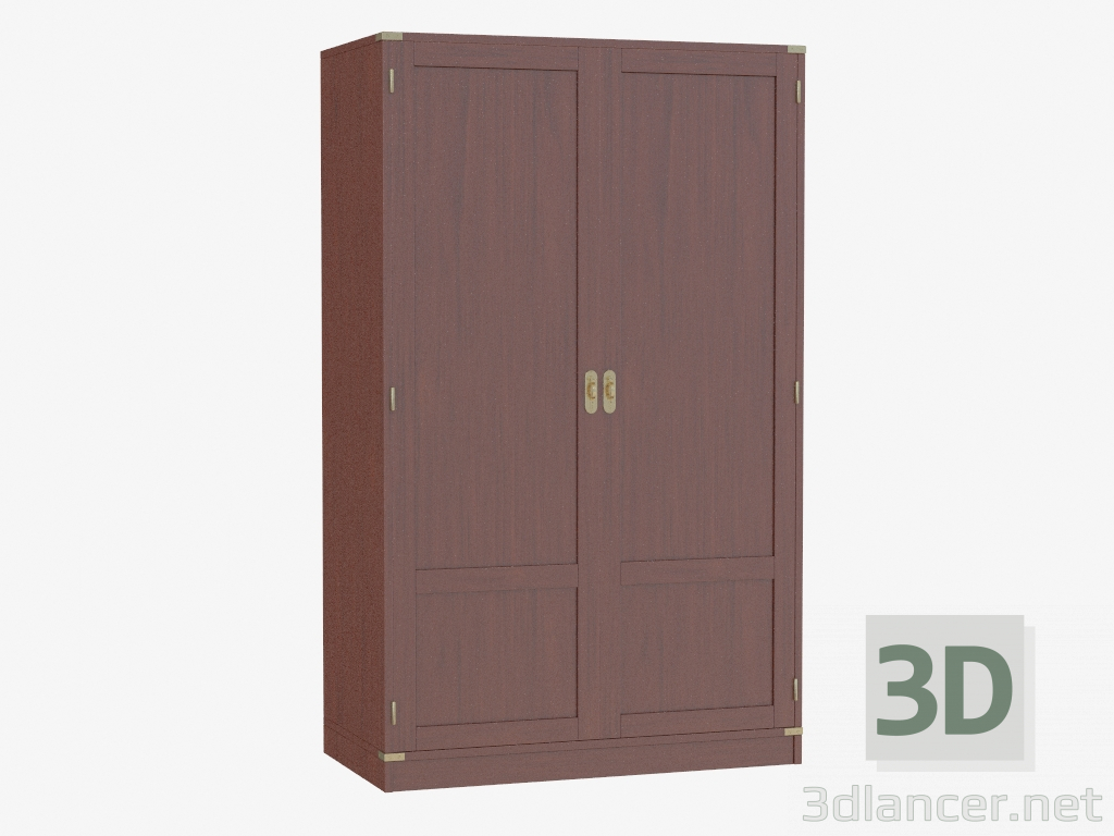 3d модель Высокий шкаф в морском стиле – превью