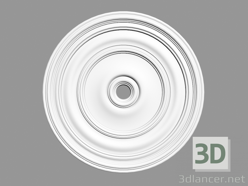 modèle 3D Sortie de plafond (P20) - preview