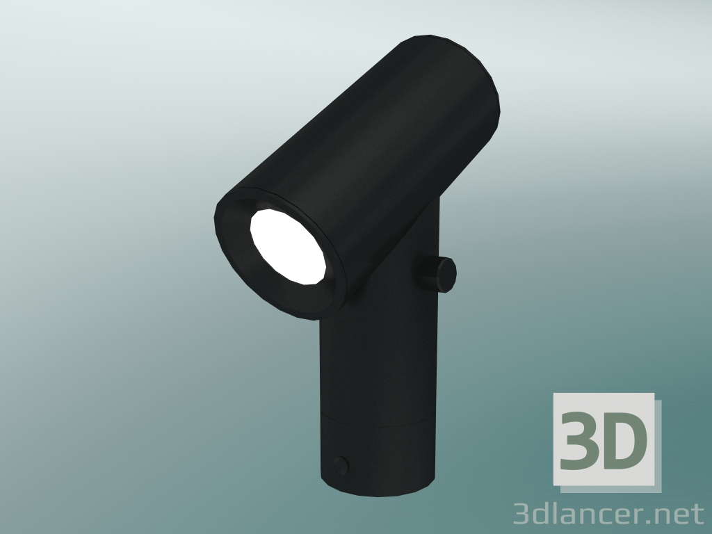 3D modeli Masa lambası Kiriş (Siyah) - önizleme