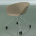 modèle 3D Chaise 4207 (4 roulettes, PP0004) - preview