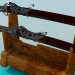 3D Modell Schwerter mit Ständer - Vorschau