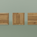 3d model Panel de madera 400X400 - vista previa