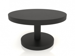 Table basse JT 022 (D=700x400, bois noir)