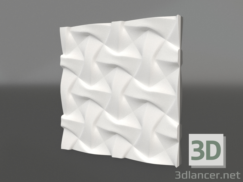 3D modeli 3 boyutlu panel M-09 - önizleme