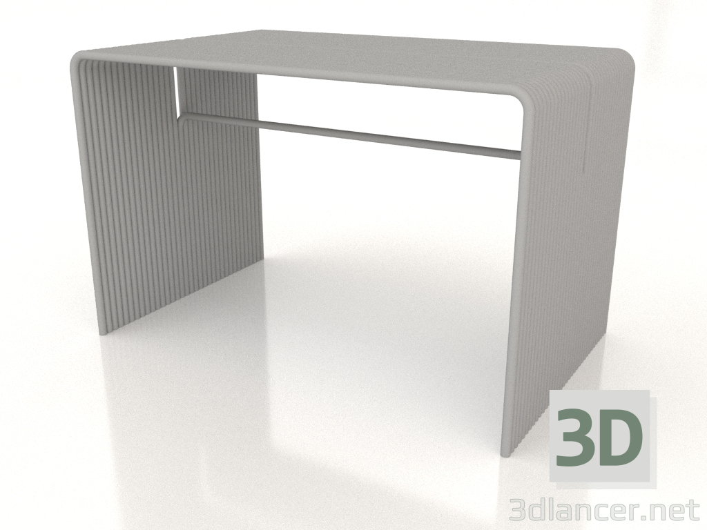 3d model Dining table (light gray) - preview