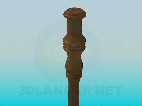3d model baluster - preview 3d model baluster - preview
