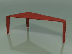 Tavolino 3851 (H 36-93 x 53 cm, rosso)