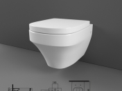 Suspended Toilet