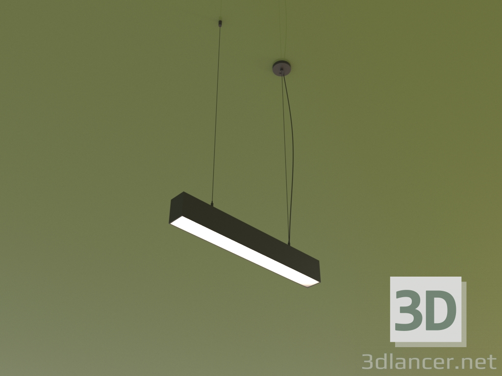 modello 3D Corpo illuminante LINEAR P7050 (500 mm) - anteprima