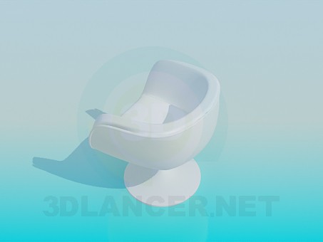 3d модель Кресло – превью 3d модель Кресло – превью