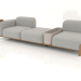 3d model Modular sofa (composition 12) - preview