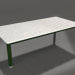 3d model Coffee table 70×140 (Bottle green, DEKTON Sirocco) - preview